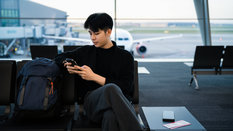 花600块买中转机票的年轻人,半路就玩上了